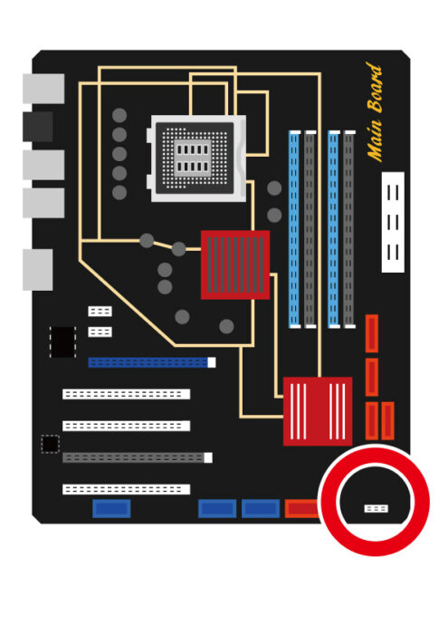 図解】自作PCのスイッチ配線を分かりやすく解説｜フロントパネル