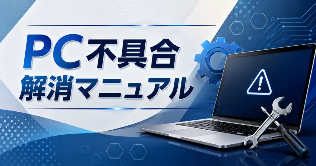 【保存版】PC不具合解消マニュアル